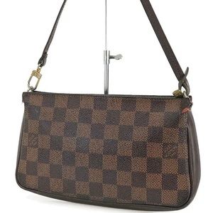 Authentic Louis Vuitton Pochette Damier